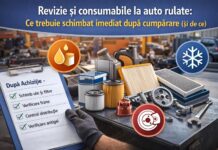 Revizie și consumabile la auto rulate: ce trebuie schimbat imediat după cumpărare AutoGeist.ro