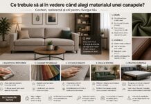 Cum alegi materialul potrivit pentru o canapea confortabilă și rezistentă Fabrica de canapele